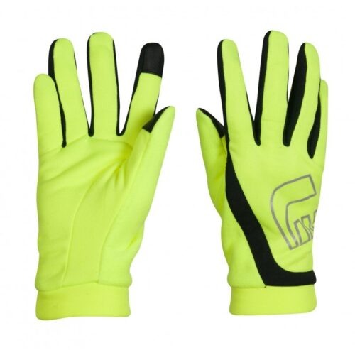 Běžecké rukavice Newline Thermal Gloves Visio  Neon