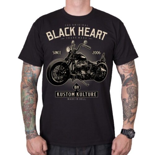 Triko BLACK HEART Motorcycle
