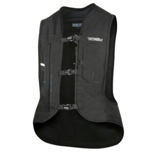 Airbagová vesta Helite e-Turtle černá rozšířená
