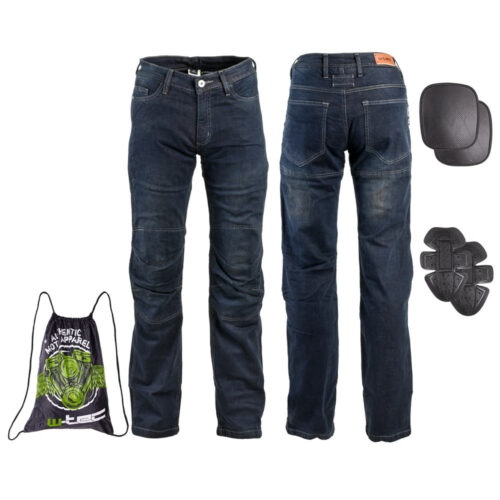 Pánské moto jeansy W-TEC Pawted s