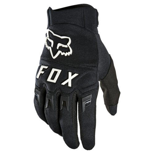 Motokrosové rukavice FOX Dirtpaw Black/White MX22