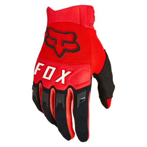 Motokrosové rukavice FOX Dirtpaw Fluo Red MX22