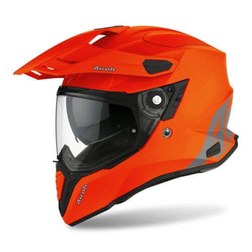 Moto přilba Airoh Commander Color oranžová matná