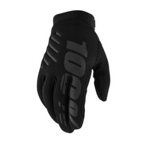 Pánské motokrosové rukavice 100% Brisker černá